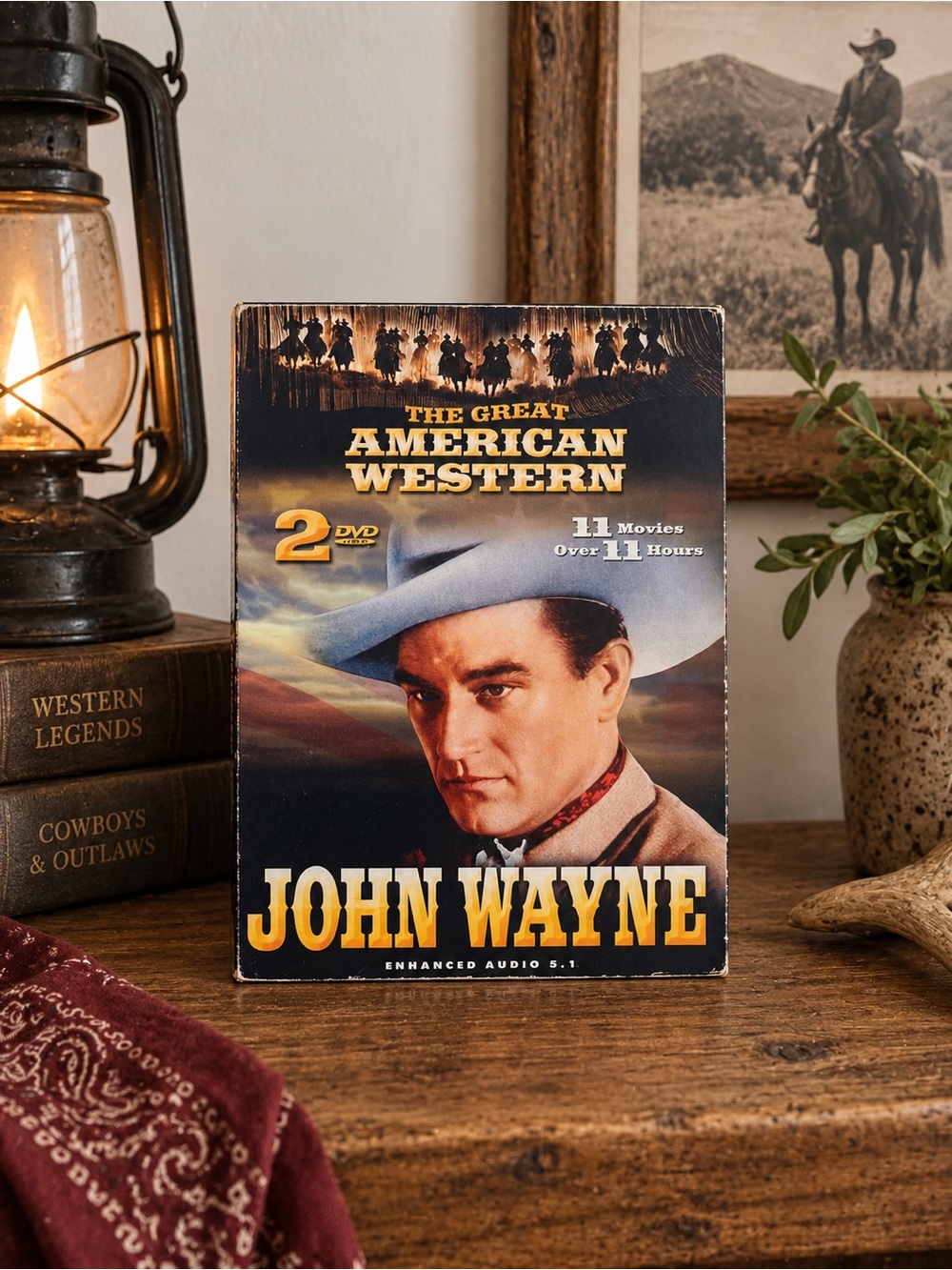 Vintage John Wayne The Great American Western DVD Set